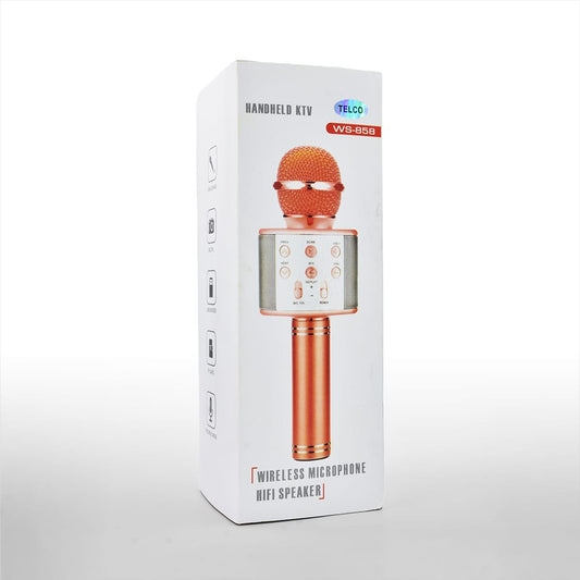 Microphone for Singing, Wireless Bluetooth Karaoke Microphone for Adults, Portable Handheld Karaoke Machine, Toys for Boys and Girls Gift for Birthday Party 