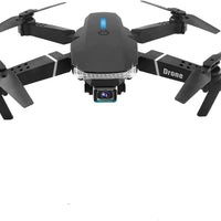 E88 Pro Drone with 4K HD Dual Camera/WiFi FPV, Foldable RC Quadcopter, Auto Hover, Altitude Hold, Headless Mode, App Control,