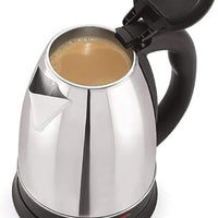 Electric Kettle | Stainless Steel Kettle | Boil Dry Protection &amp; Auto Shut Off Feature | Ideal for Hot Water, Tea &amp; Coffee Maker | 1500W