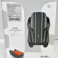 E99 PRO Drone with 4K HD Dual Camera, Obstacle Avoidance, Foldable, Height Keep, Mini.(Gray,Orange,Black).