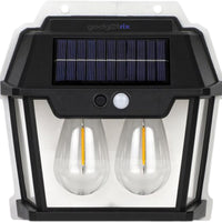 Outdoor Solar Wall Light with Motion Sensor Wireless Auto Chargeable Dusk to Dawn Exterior Sconce Security Lamps for Front Porch Patio Garden Camping Fence...