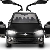 Diecast model cars tesla toy cars mode toy car with sound &amp; light