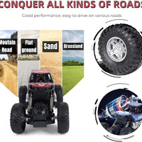 &nbsp;Car Toys Remote Control, Off-road Climbing Car High-speed Drift Racing Toy with Rechargeable Battery,Boys Girls Kids...