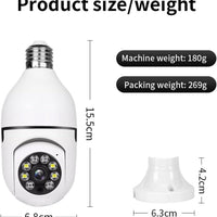 360 Captivating WiFi Panorama Camera by &amp; Wireless WIFI Outdoor CCTV Monitor Smart Home Security, Easy To View Install, Your Ultimate Home Sentinel