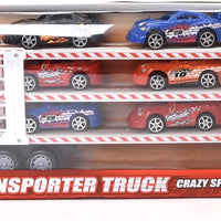 Truck with 9PCS Racing Cars Little Kid 5-6 years -&nbsp;