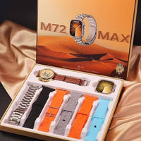 M72 Max Smart Watch Comes with 6 JSYES Classic Watch Bands Gift.