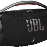 Boombox 3 Wireless Bluetooth Streaming Portable Speaker, Black - IP67 Dustproof and Waterproof- WEPGPY Cable