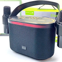 Calus Wireless Speaker bluetooth speaker karaoke speaker with two wireless microphone citation 500 speaker SD card and USB or AUX