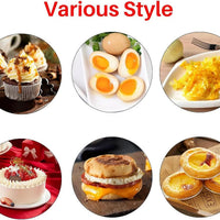 Egg poucher, 350W Electric Egg Beater, White Egg Steamer, Egg Cooker, 7 Egg Volume Steamed Egg Automatically Closed, Double Steamed Egg. Color：Assorted